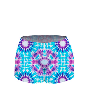 AiraModal™ Kaleidoscope Blue Boxer Boyshort