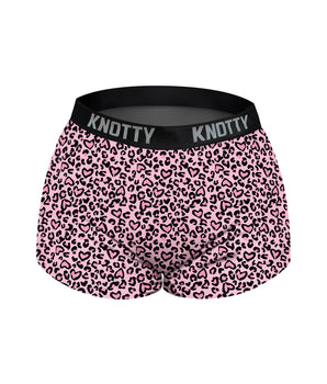 AiraModal™ Leopard Hearts Boxer Boyshort