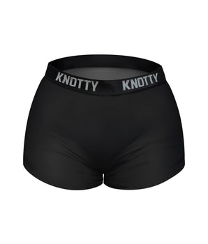 AiraModal™ All-Black Boxer Boyshort