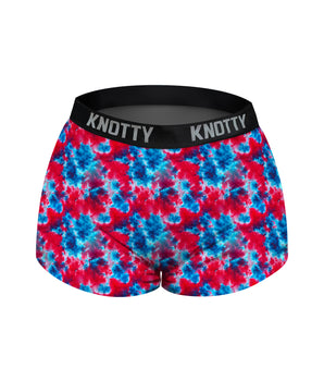 AiraModal™ Blue Raspberry Acid Wash Boxer Boyshort