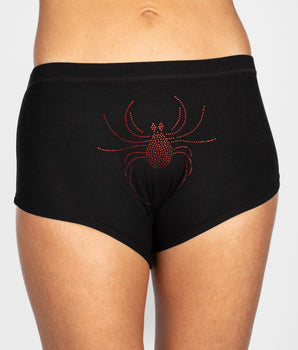 AiraModal™ Black Widow Boxer Boyshort