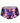 AiraModal™ Purple Spiral Tie-Dye Boxer Boyshort