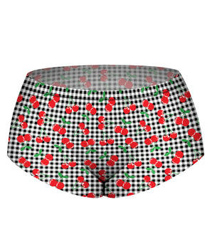 AiraModal™ Retro Cherries Boxer Boyshort