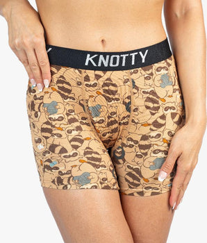 AiraModal™ Sneaky Raccoons Boxer