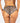 Strappy Metallic Lace Cheeky