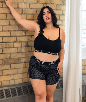 AiraModal™ Dark Grey Leopard Boxer