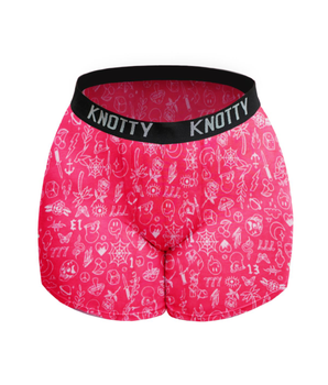 AiraModal™ Pink Vintage Flash Tattoo Boxer