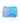 AiraModal™ Kaleidoscope Blue Boxer Boyshort