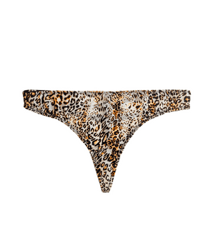 Silky Leopard G-String